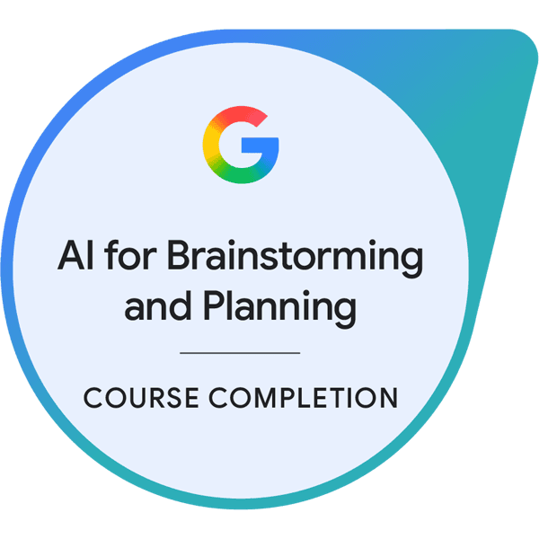 AI for Brainstorming and Planning verified badge